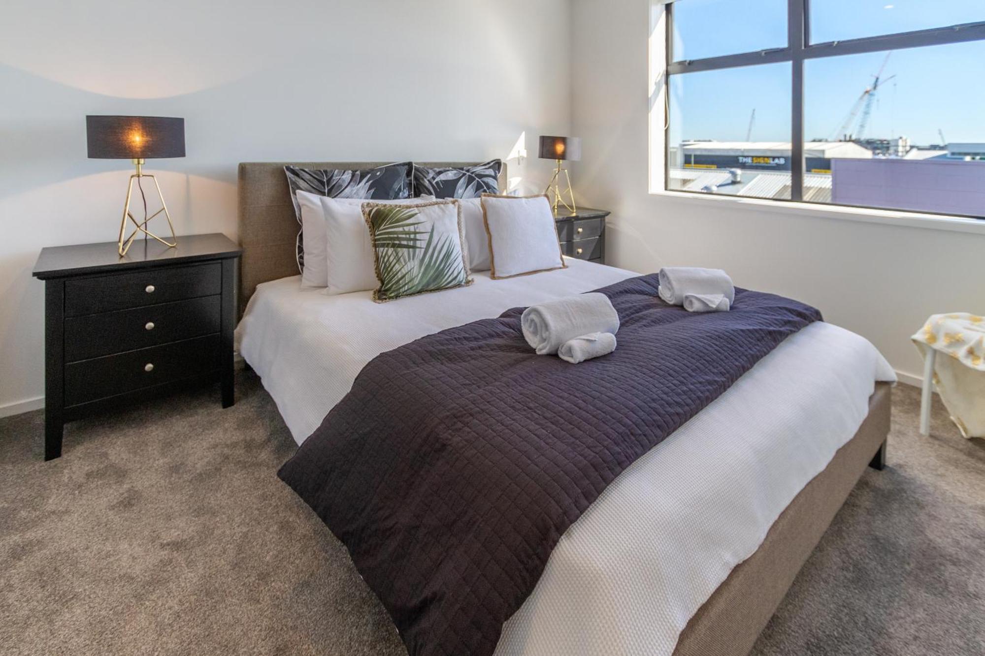 Central Escape On Cashel Street 2 Bed 2 Bath Christchurch Bagian luar foto