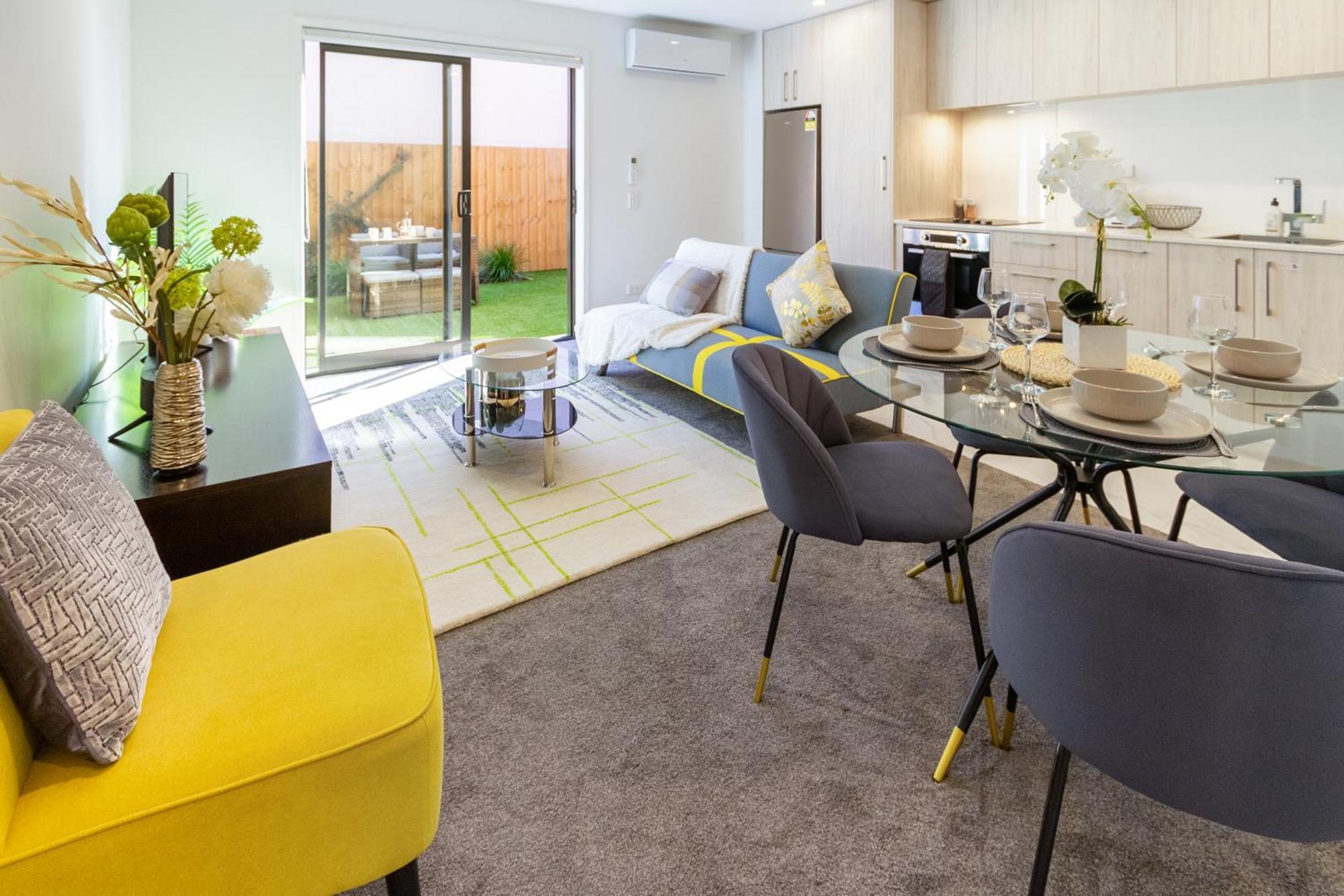 Central Escape On Cashel Street 2 Bed 2 Bath Christchurch Bagian luar foto