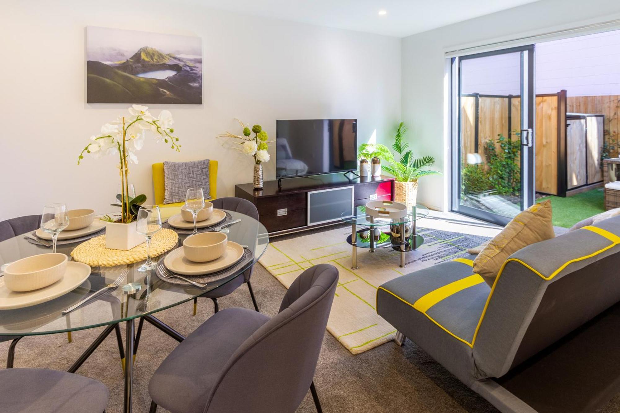 Central Escape On Cashel Street 2 Bed 2 Bath Christchurch Bagian luar foto